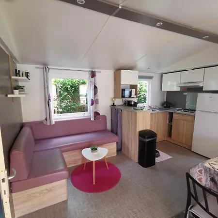 Houlgate- 503 - Mobilhome Classic 4 Personnes 5 Etoiles - Sejour Normandie - Paris Eure Gestion Camping Houlgate