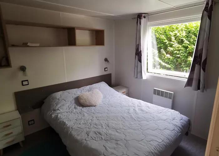 Houlgate- 503 - Mobilhome Classic 4 Personnes 5 Etoiles - Sejour Normandie - Paris Eure Gestion Κάμπινγκ